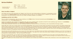 Desktop Screenshot of gerhard.klafboeck.at