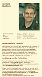 Mobile Screenshot of gerhard.klafboeck.at